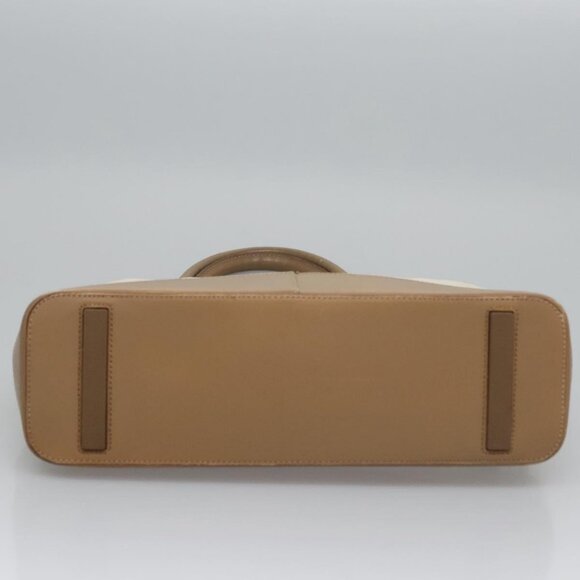 PRADA Hand Bag Nylon Beige Auth ti2915 - Picture 6 of 16